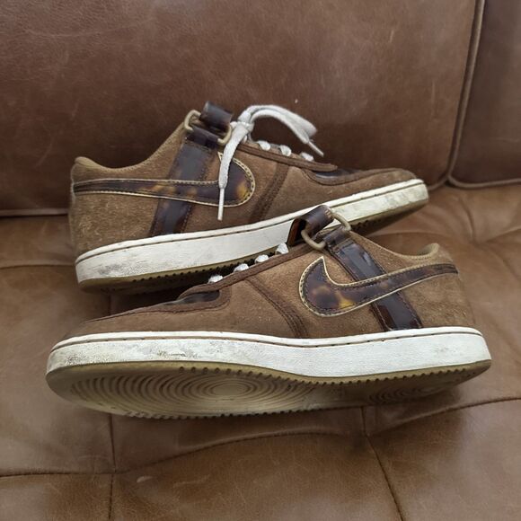 Nike Vandal Low Tortoise Shell Womens Size 6.5 312492-211 Brown Gold - Picture 4 of 8